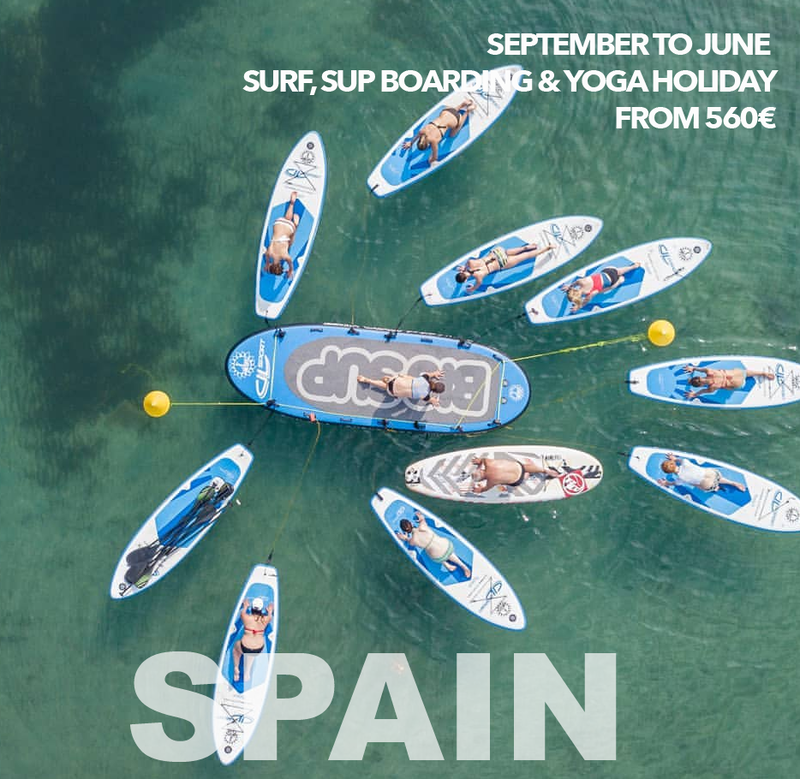Surf and yoga retreat in Spain