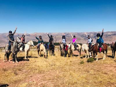 Horse Back Riding in Cusco Peru Yoga Retreat