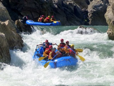 White Water Rafting in Sacred Valley Peru Yoga Retreat